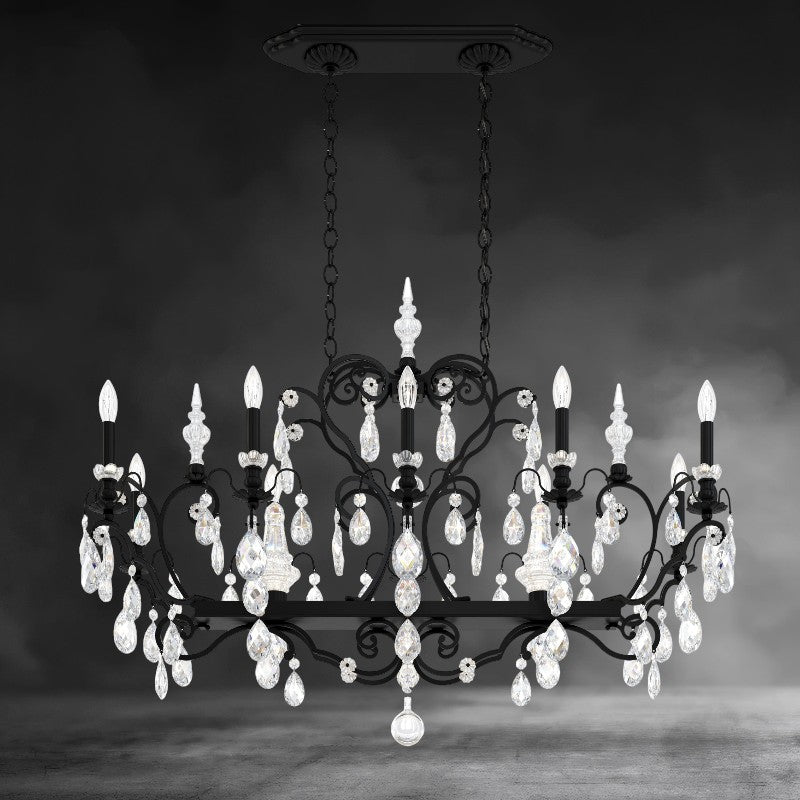 Lustre en cristal Renaissance 46"